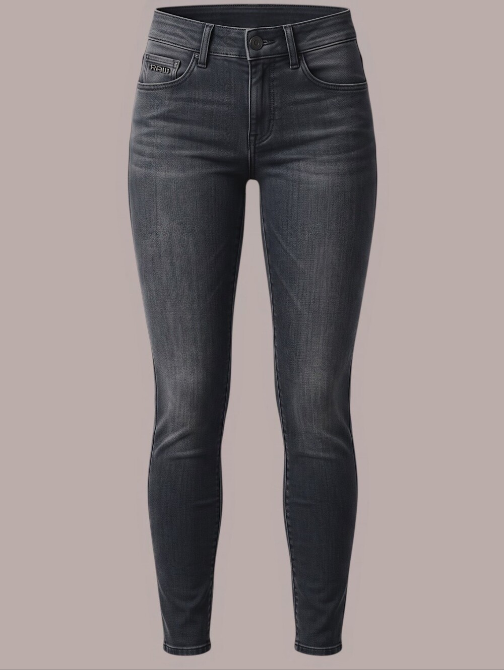 🚺W26/L30 — G–STAR RAW Lynn MR Super Skinny Ultimate Stretch Jeans [RENDER GREY]
